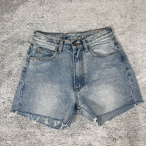 Brandy Melville Cut-Off Denim Shorts